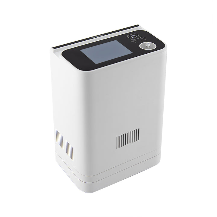 GOYOJO Compact 1-9L Pulse Flow Portable Oxygen Concentrator Machine with Long-life Battery for Outdoor Use